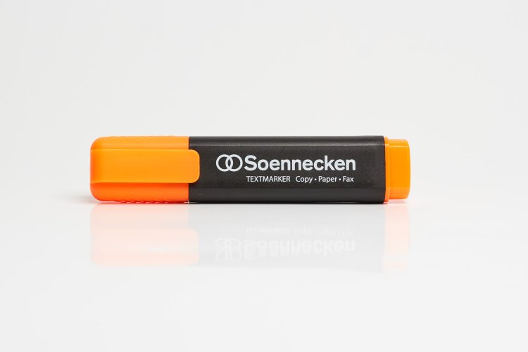 (Bild für) Soennecken Textmarker orange - zum Schließen ins Bild klicken